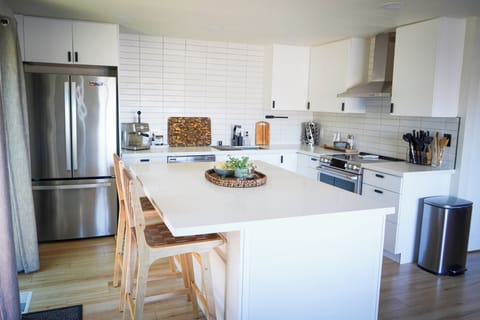 Expansive kitchen space