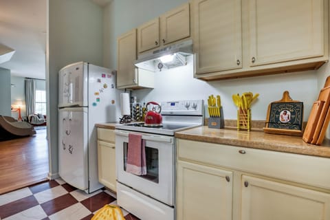 Fully-equipped kitchen perfect for culinary adventures.
