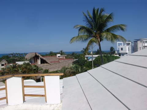 Ocean view rooftop terrace