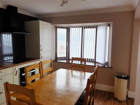A kitchen with a seaview!
