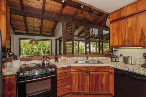 Plenty of counter and cabinet space!