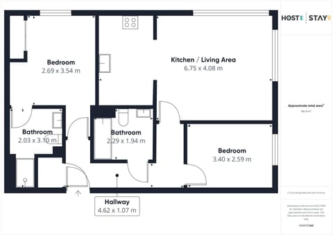Newport House Apartment, Worcester - Host & Stay