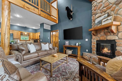 Plenty of comfy seating for the family.