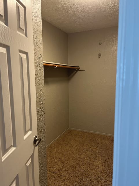 Huge walk-in closet in Bedroom 3- a quiet (no windows) spot for a pack and play
