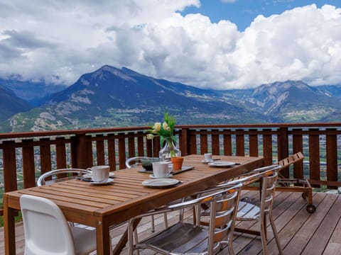 Furniture, Mountainous Landforms, Mountain, Wood, Mountain Range, Table, Hill, Porch, Chair, Outdoor Furniture