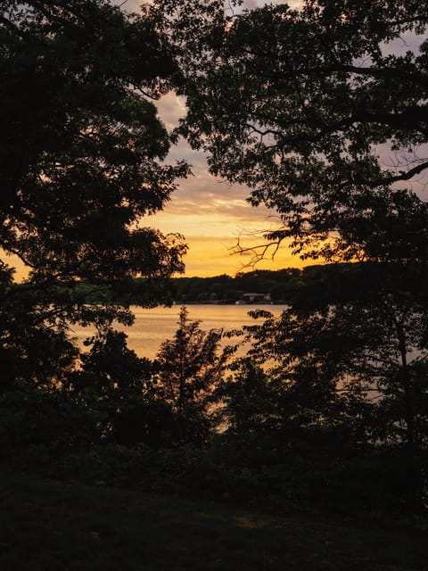 Amazing sunset views.