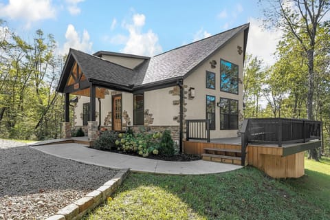 House and Patio View