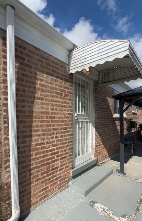 No stairs inside. Just 2 steps to get inside