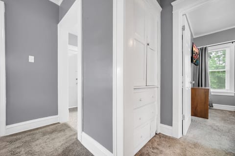 Extra storage for your linens/clothes