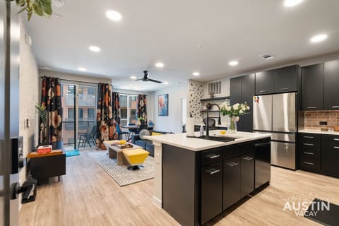 Living room, kitchen, and balcony all in one shot, #235 showing off again.