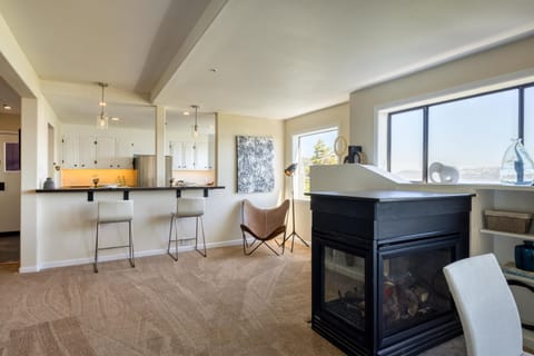 3 Sided Gas Fireplace