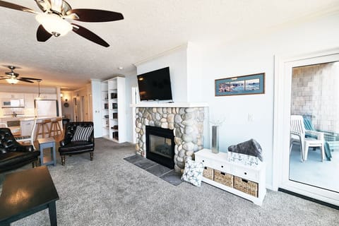 Watch your favorite TV show on a stormy night.