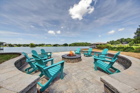 Enjoy cozy nights around the fire pit with s’mores and stars.