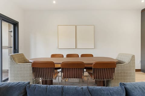 Dining Area with Access to the Deck with Gas Grill