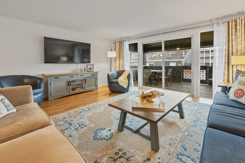 Watch your favorite sports or movie when the sun goes down!