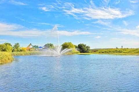 Relax by the scenic lake and enjoy peaceful trails.