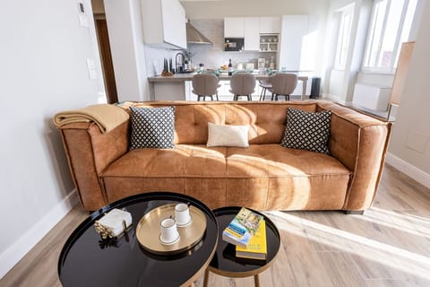 Furniture, Interior Design, Flooring, Floor, Couch, Wood, Wood Flooring, Living Room, Apartment