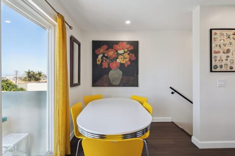 This dining space is ideal for hearty meals and intimate gatherings.