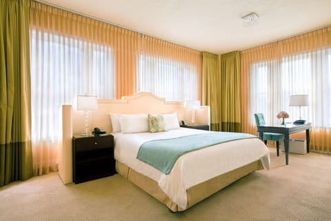 Bedroom. Interior and views may vary based on location and availability.