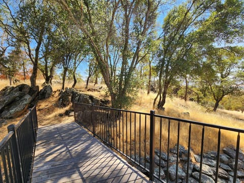 Path to the rock garden.