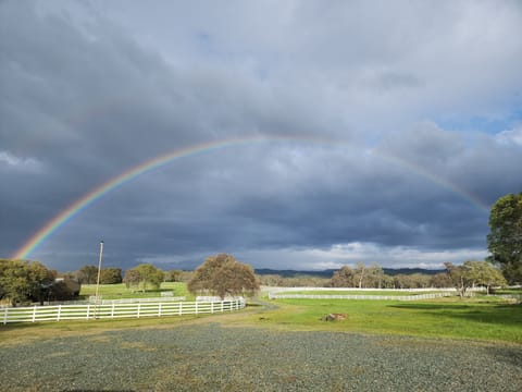 Looking east at the Sierras