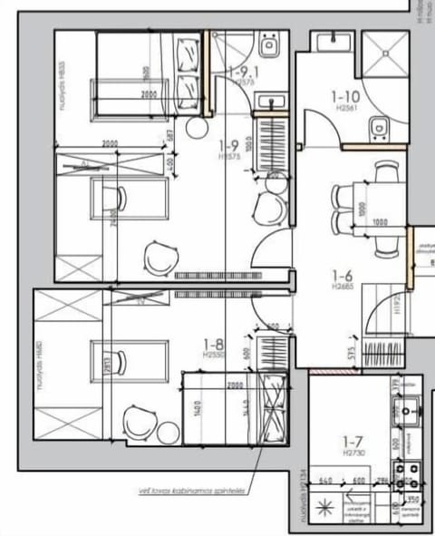 See what is where - a layout of your airbnb stay.
