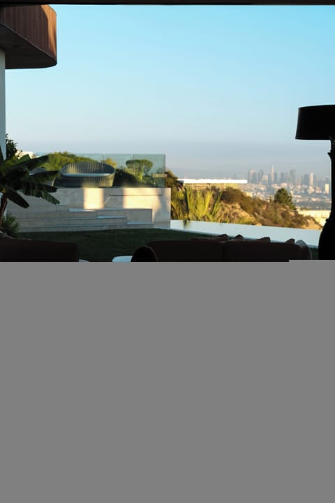 Enjoy breathtaking views from the Living Space