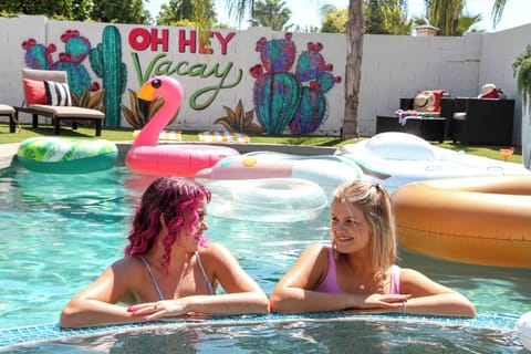 Cool off and relax in our private Arizona pool