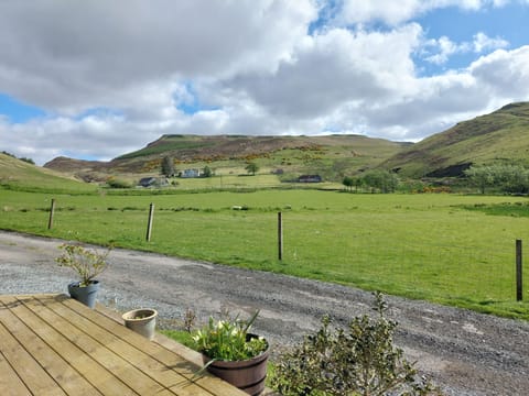 view from your decking area