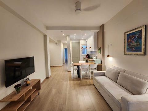 View on apartment from living room