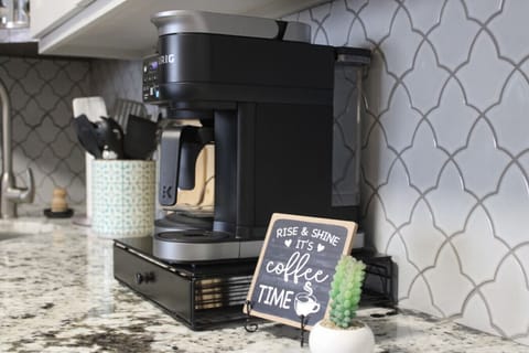 Coffee Corner: Start your day with a brew from the Keurig and enjoy delightful moments!