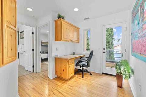 Work space while on vacation