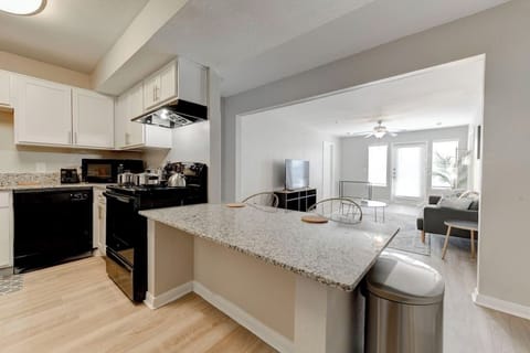 Open floor plan to see everything going on