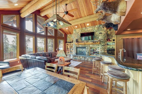 Great Room | Main Floor | Electric Fireplace | Board Games