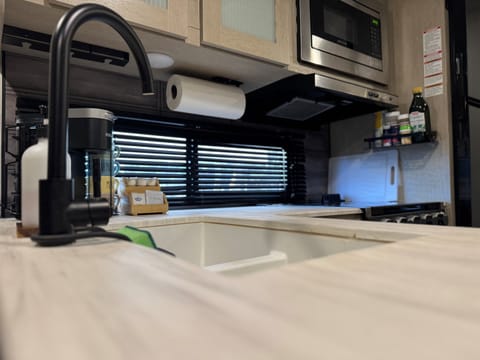 Open kitchen ready for shared meals and memorable moments.