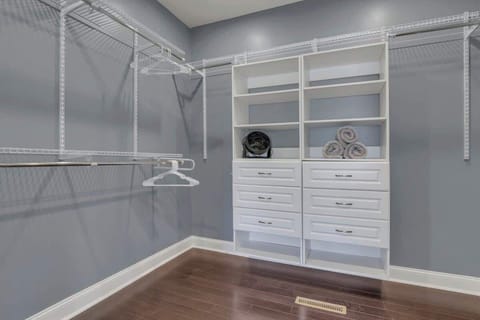 Walk-In Closet – Primary Suite (Second/Main Floor)