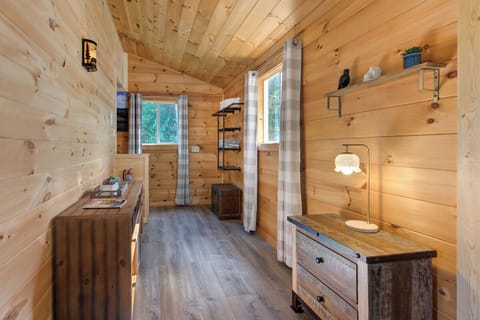 Maple Valley Farm House's upstairs hallway