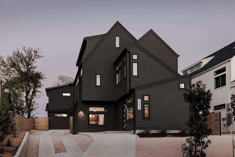 Contemporary Exterior | Newly Built Homes | Private Retreat with Sauna and Hot Tub Access