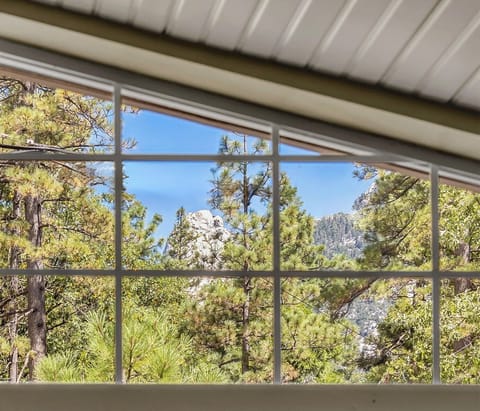 Lily Rock View from Kitchen Window