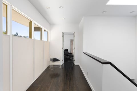 Vast 1,200 sq ft master suite spanning the entire upper level