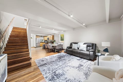 Open concept space offering seamless transitions.