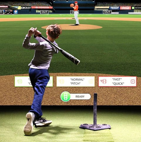 Try your hand at baseball, bowling, hockey, or soccer—this simulator is a fan favorite with guests of all ages.