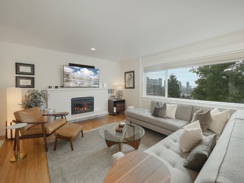 Sleek finishes, bold details, and natural light throughout