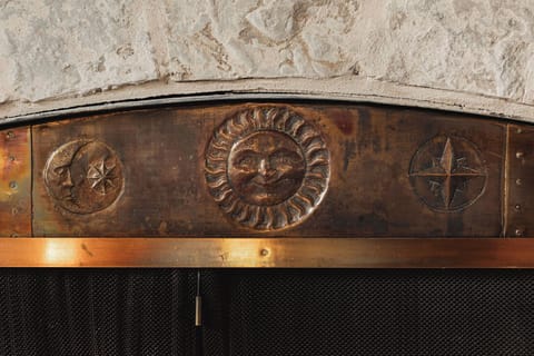 Fireplace detail