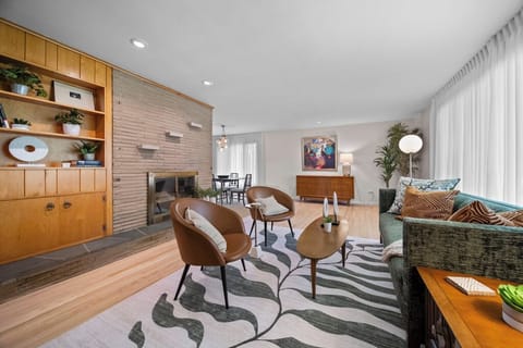 Family Room - what you see when you walk in from front door