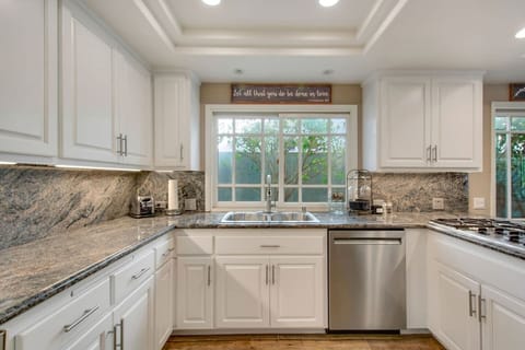 Cook up a storm in our fully equipped kitchen with modern appliances and ample counter space.