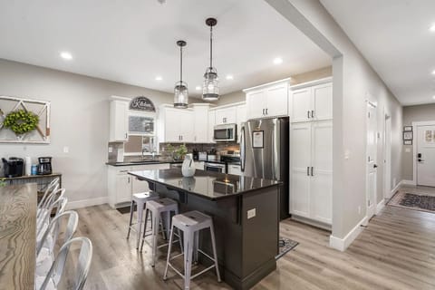Kitchen area, and sink utilizing our water softener for refreshment!