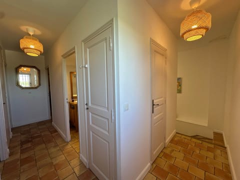 hallway, mirror, bathroom