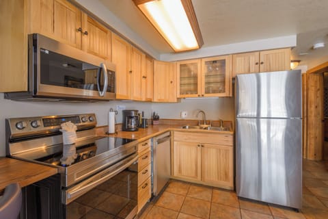 Fully stocked kitchen