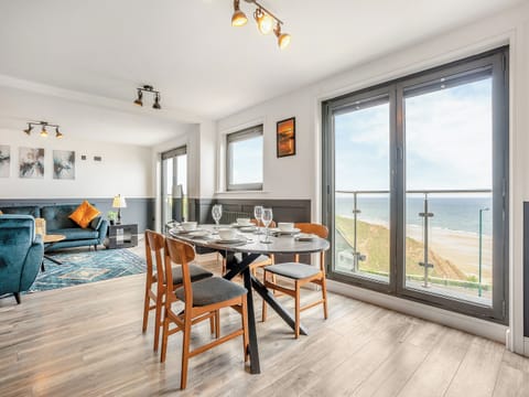 Dining Area | Penthouse North - Crakehall House, Saltburn-By-The-Sea